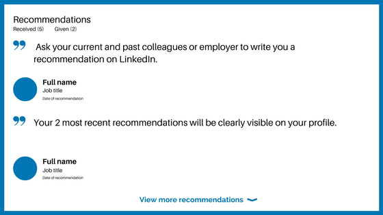 LinkedIn for beginners recommendations